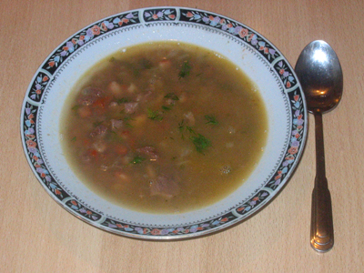Суп «Азербайджанские мотивы»