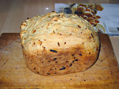 Хлеб французский с луком