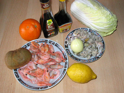 Морской салат ассорти