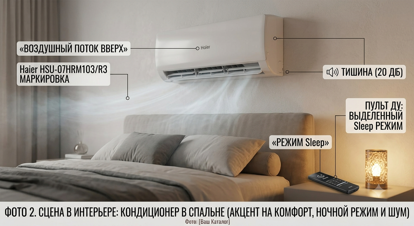 Выбрать хороший кондиционер для спальни