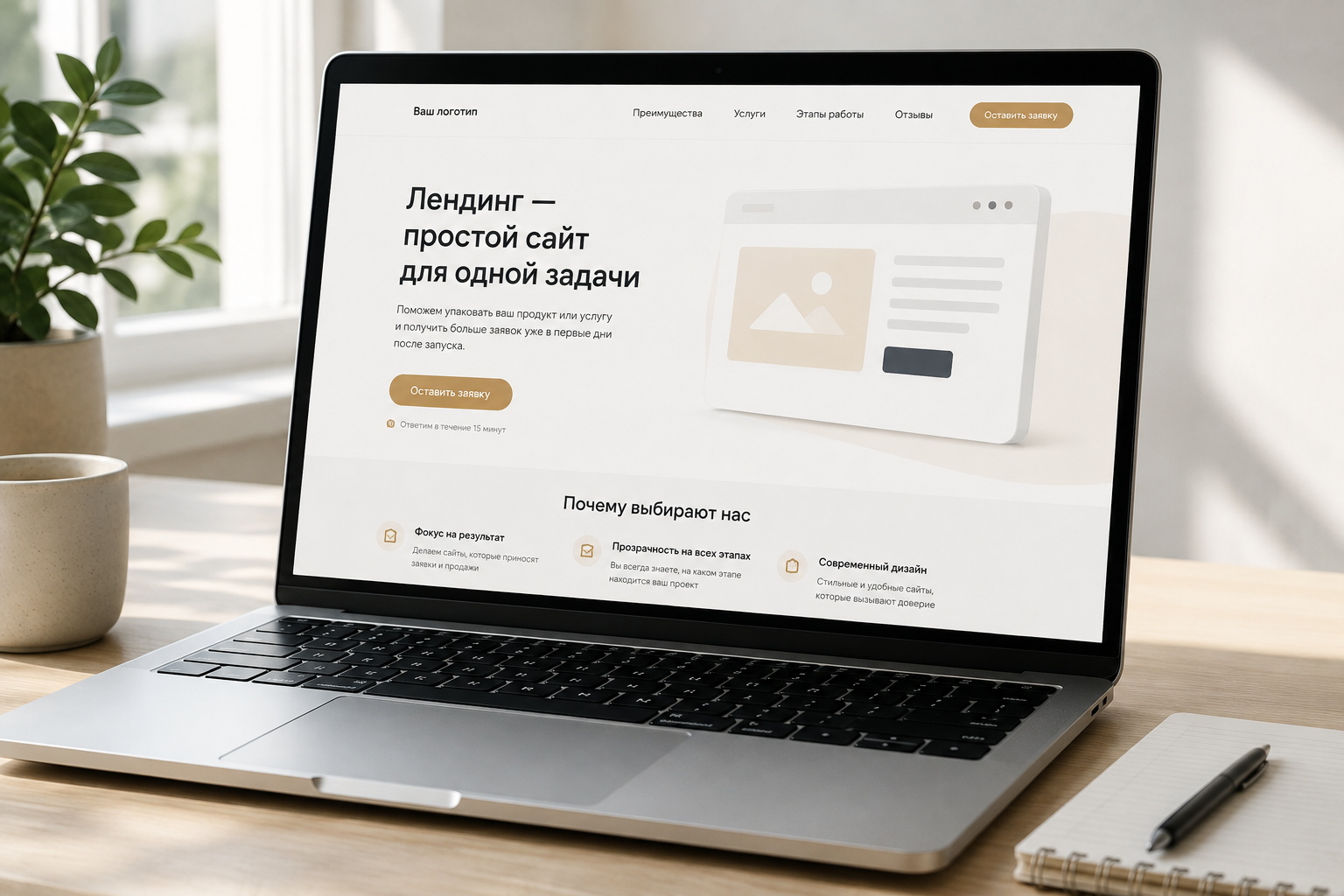 Заказать лендинг
